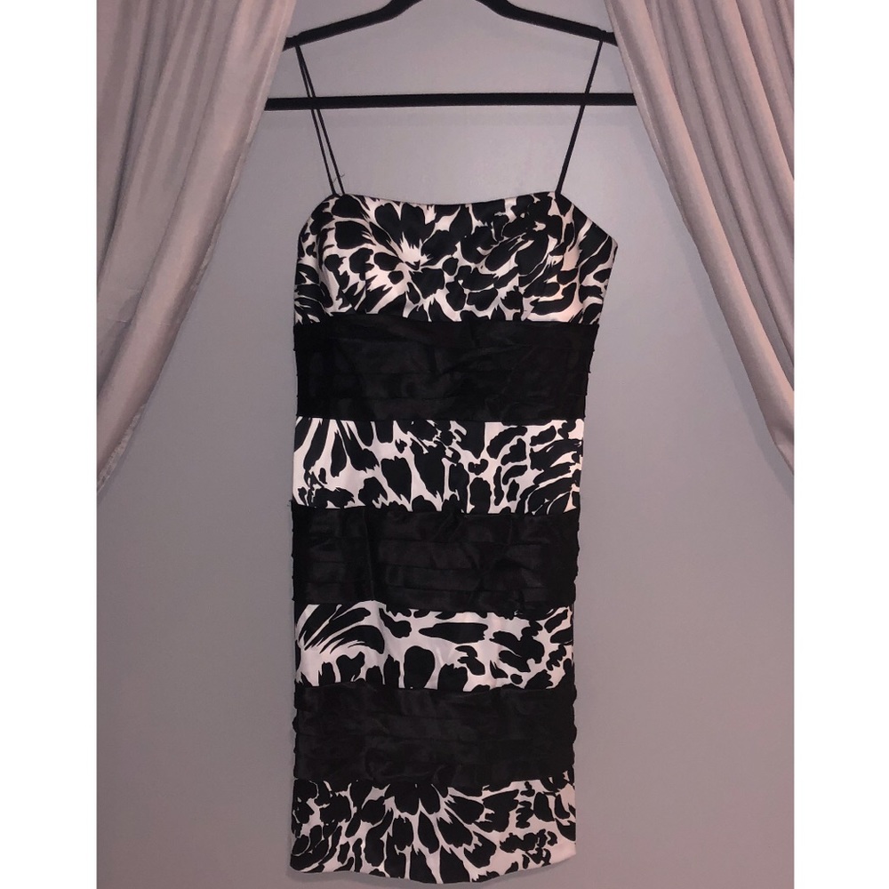 Black and White Dress Barn Dress